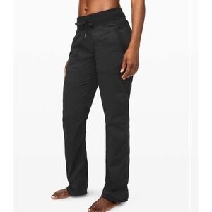 Lululemon Dance Studio Pant III Unlined Black W5CFWR Womens Jogger Pants Size 8